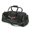 24" C6 Corvette Leather Duffel Bag