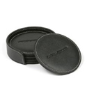 Corvette Leather Coaster Set